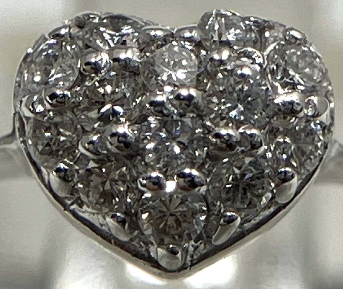 4°C #18 天然ダイヤモンド リング 10号　総重量2.67g 鑑別書 4°C #18 天然ダイヤモンド リング 10号 総重量2.67g 鑑別書