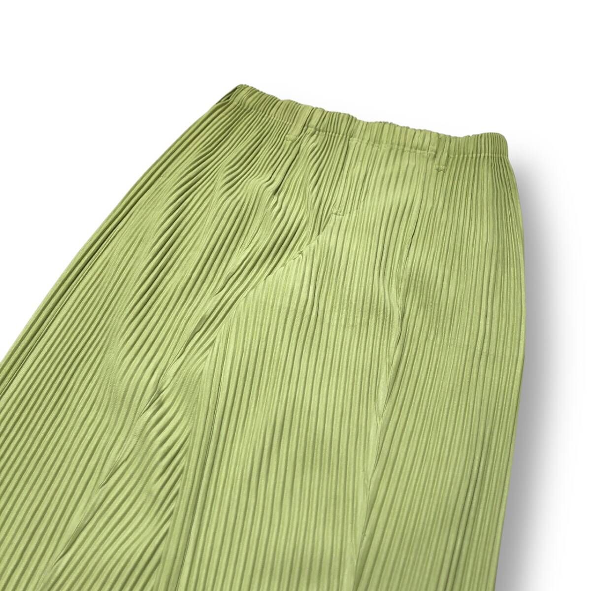 ISSEY MIYAKE HOMME PLISSE HP21JF163 Green Pants グリーンパンツ