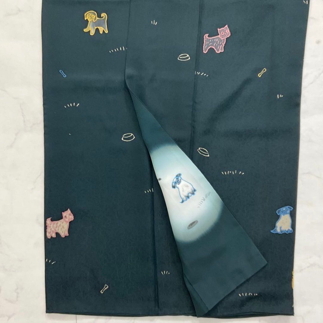 可愛らしい犬の模様 dog