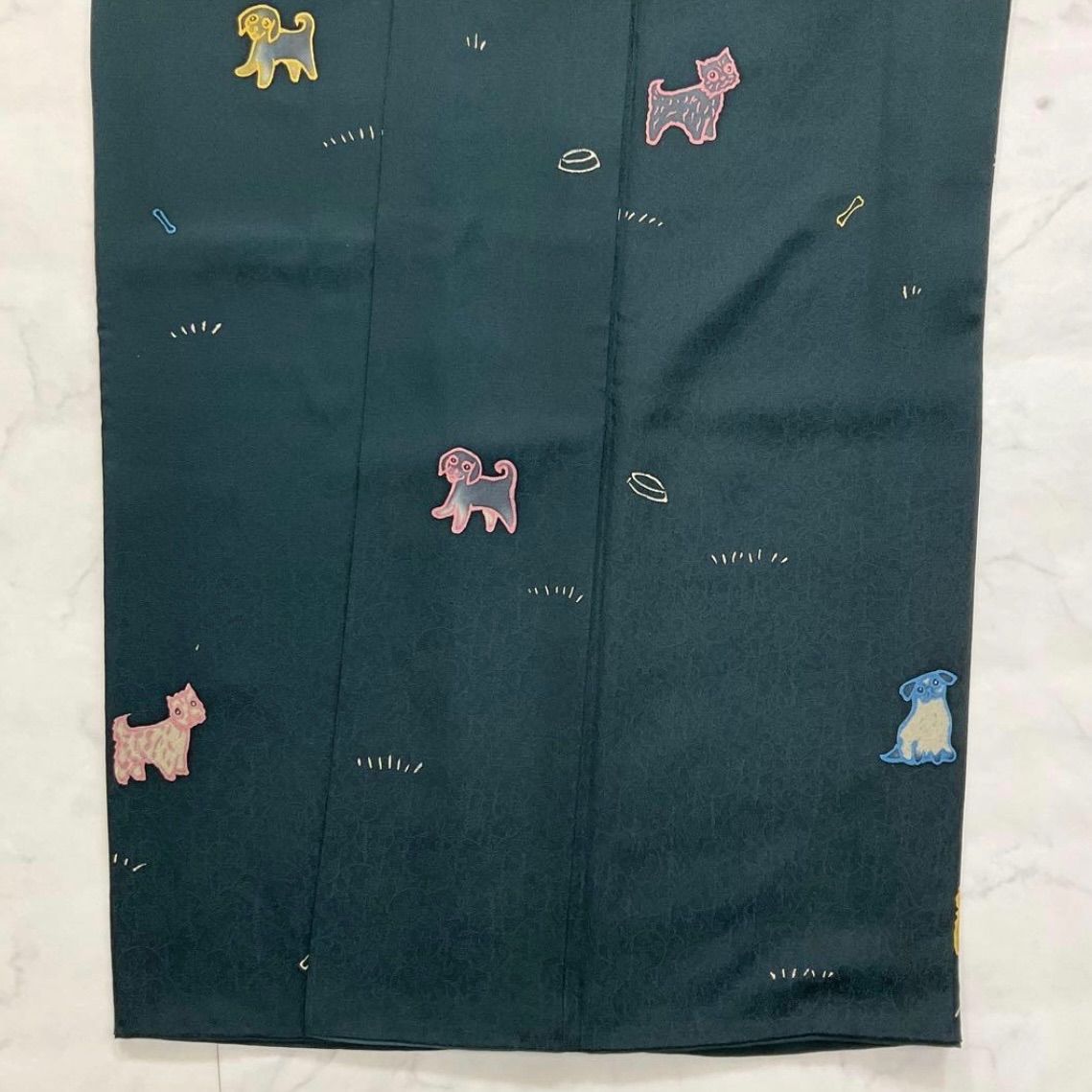 可愛らしい犬の模様