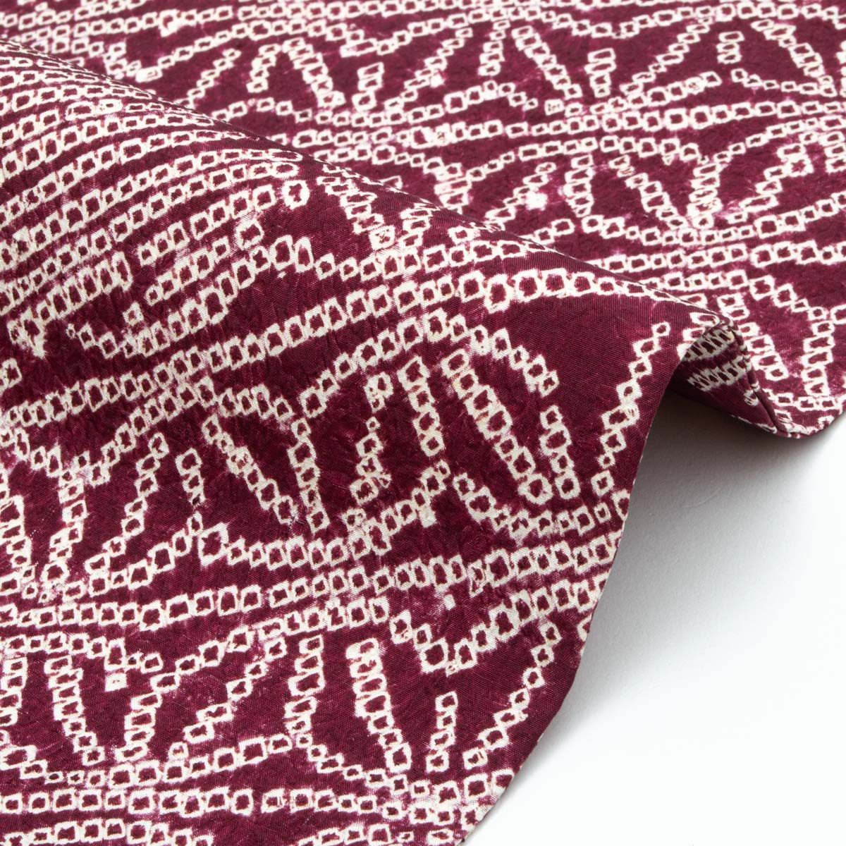 美品】名古屋帯 総絞り 鹿の子 麻の葉 雲取り 紫紺色 正絹 九寸 - メルカリ