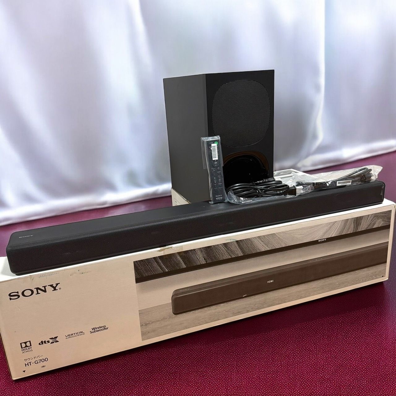 ☆送料無料 極美品 SONY ソニー HT-G700 サウンドバー ホームシアター