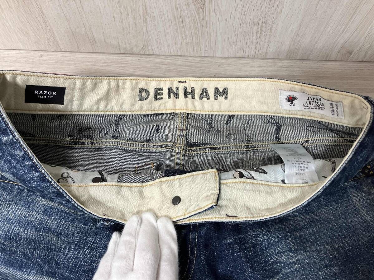 Slim Fit Razor jeans - DENHAM DENHAM RAZOR MIJSYURI Slim Fit Razor jeans - DENHAM DENHAM RAZOR MIJSYURI