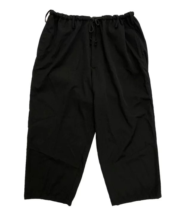 24ss YOHJI YAMAMOTO POUR HOMME LONG PANTS HS-P08-100 ウール