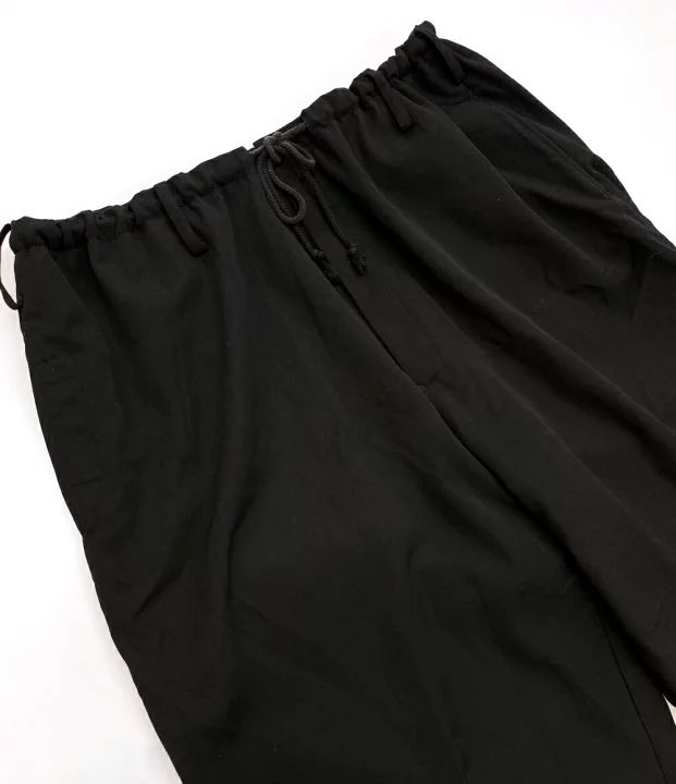 24ss YOHJI YAMAMOTO POUR HOMME LONG PANTS HS-P08-100 ウール