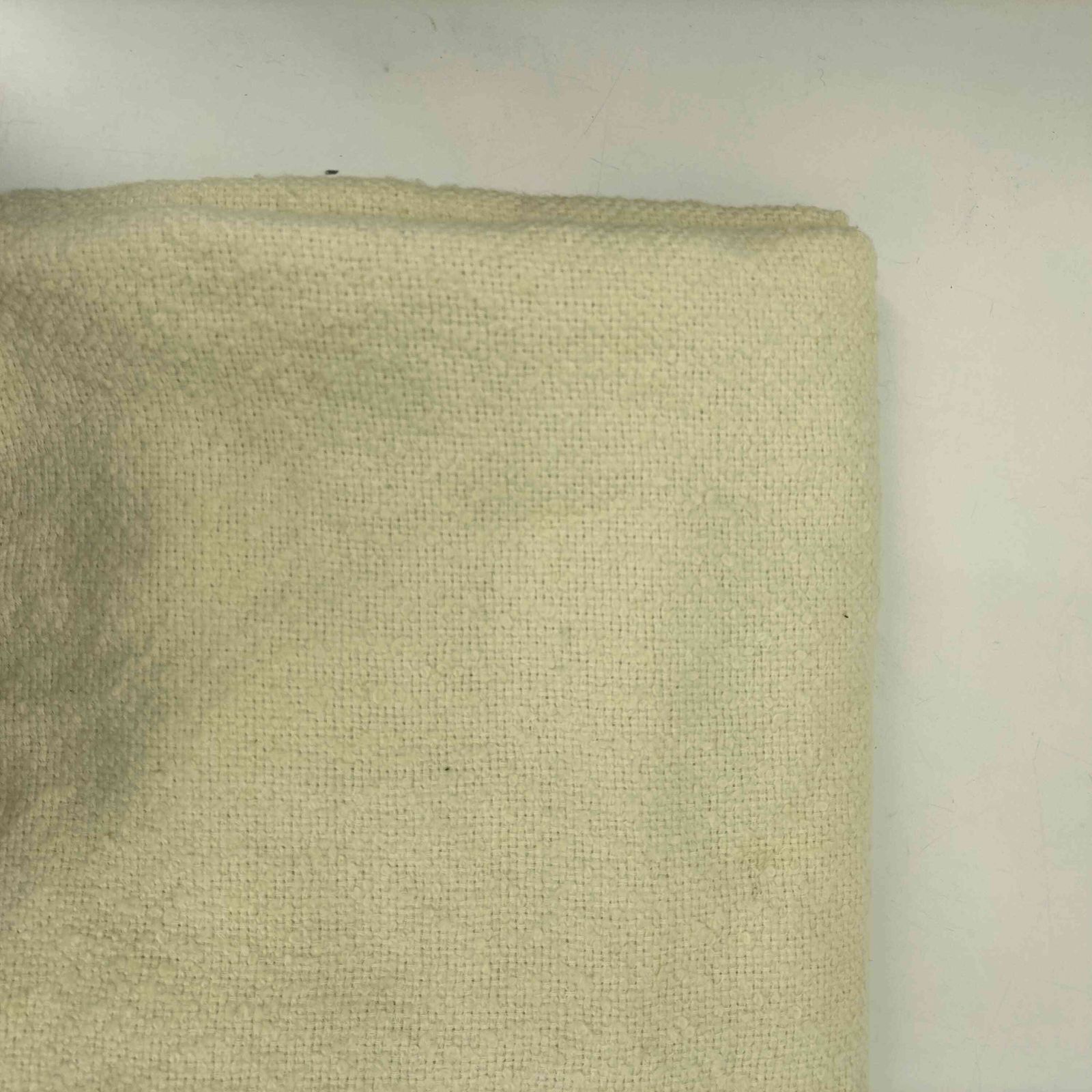 asauce meler(アソースメレ) スーピマコットンリネンミックスループヤーンストール 綿麻生地 フリンジ 大判 マフラー レディース 表記無 【中古】【ブランド古着バズストア】 アソースメレ asauce meler スーピマコットンリネンミックスループ