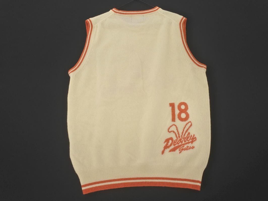 PEARLY GATES パーリーゲイツ ウール100% ニット ベスト size2