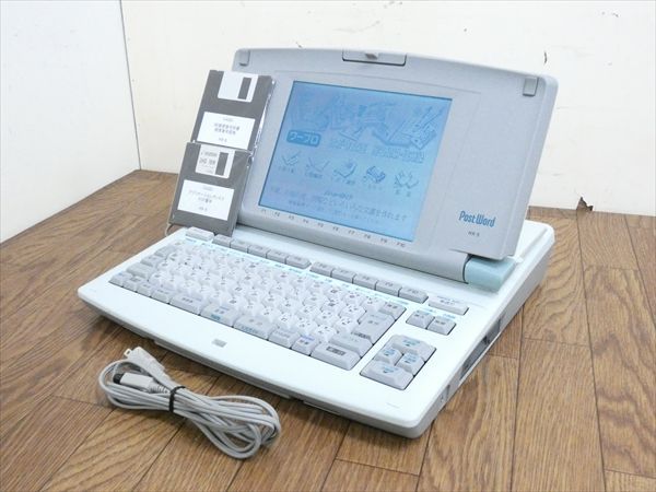 美品 CASIO/カシオ 小売業者 ワープロ PostWord HX-5 省スペース高機能