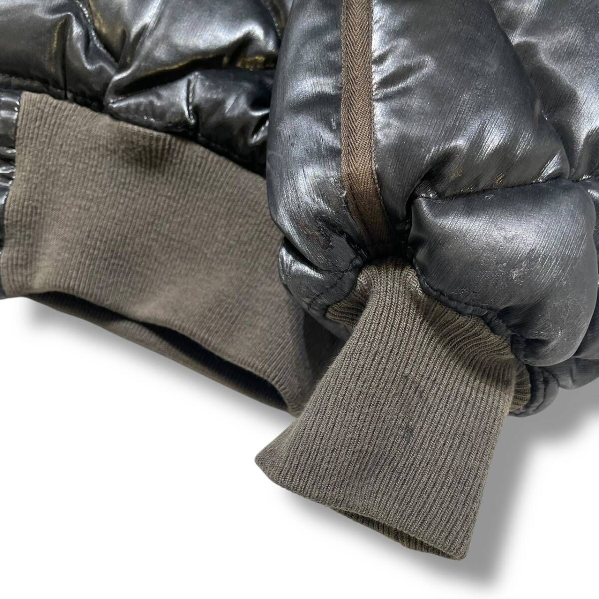 JEAN PAUL GAULTIER MONSIEUR FAUX FUR DESIGN ZIP BLOUSON 46 ファー