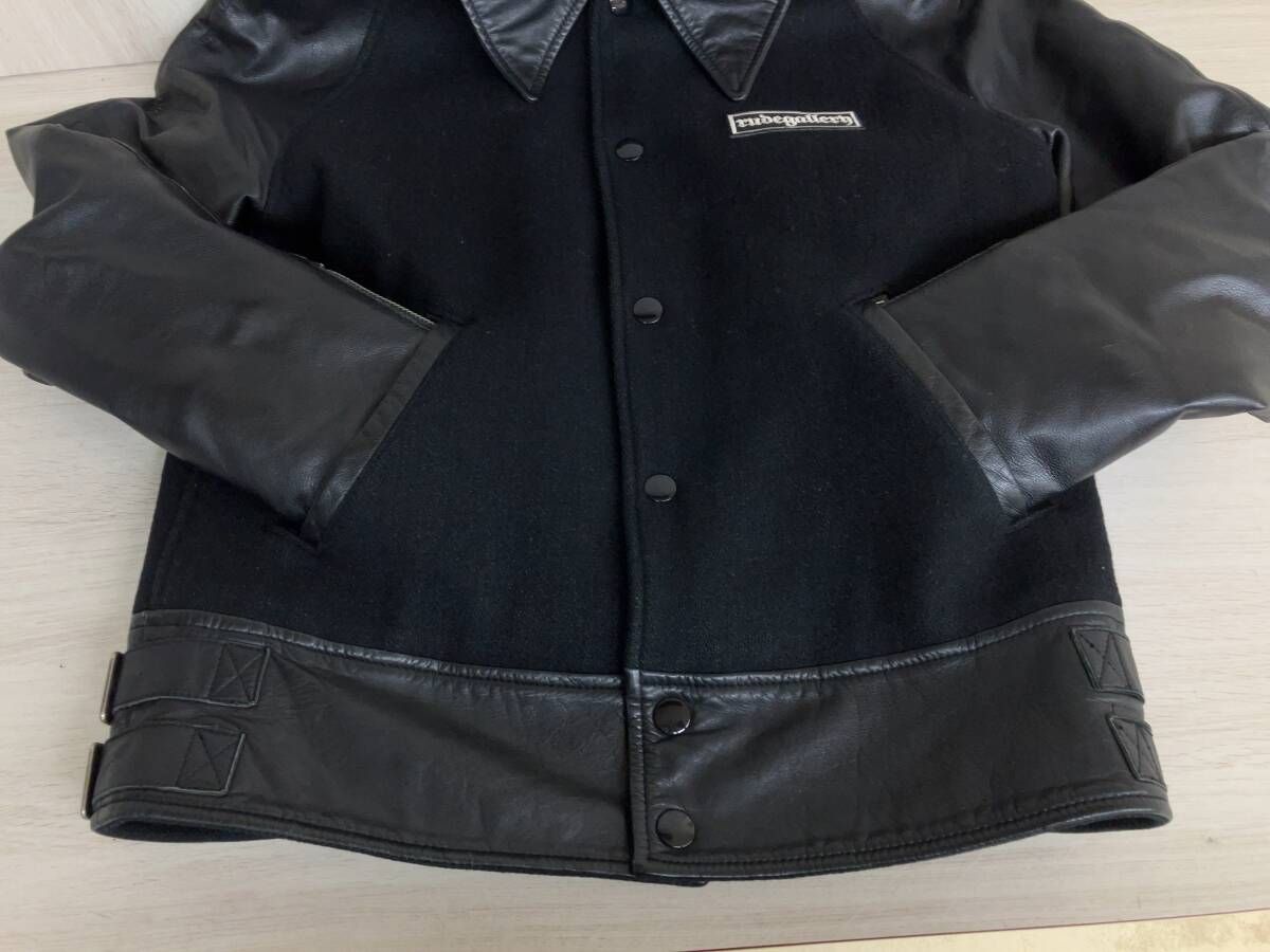 RUDE GALLERY ルードギャラリー レザー切替 スタジャン [CST-4516