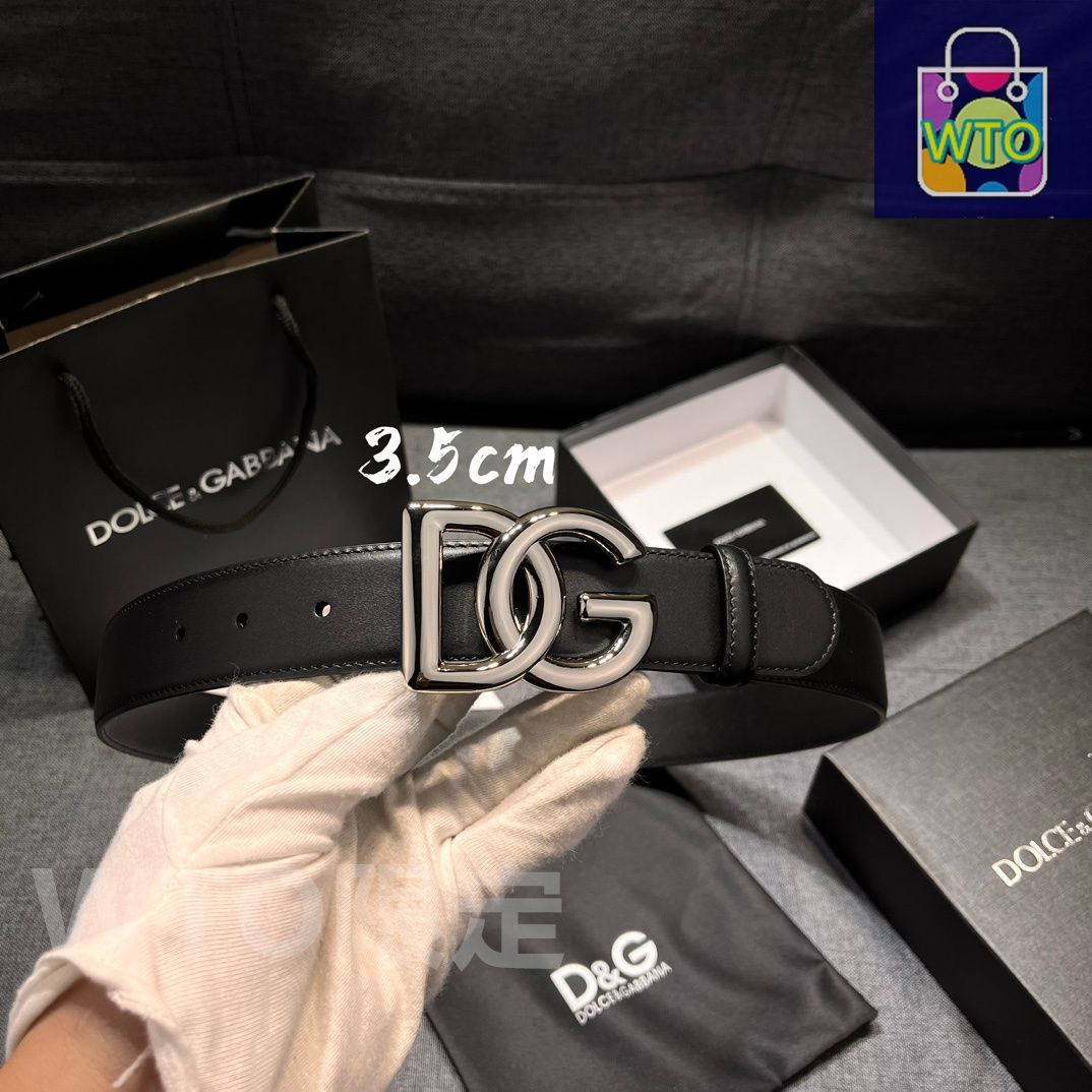 今日特価】Dolce & Gabbana ドルチェ & ガッバーナ レザーベルト