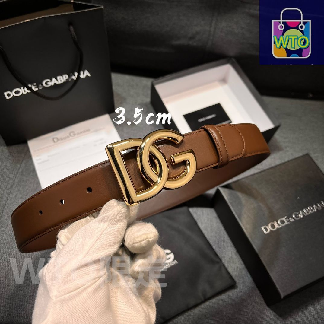 ガッバーナ レザーベルト