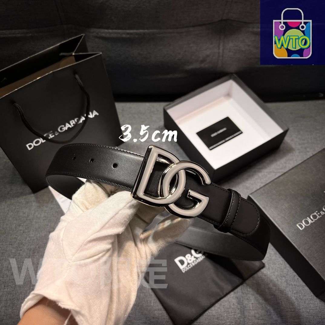 今日特価】Dolce & Gabbana ドルチェ & ガッバーナ レザーベルト