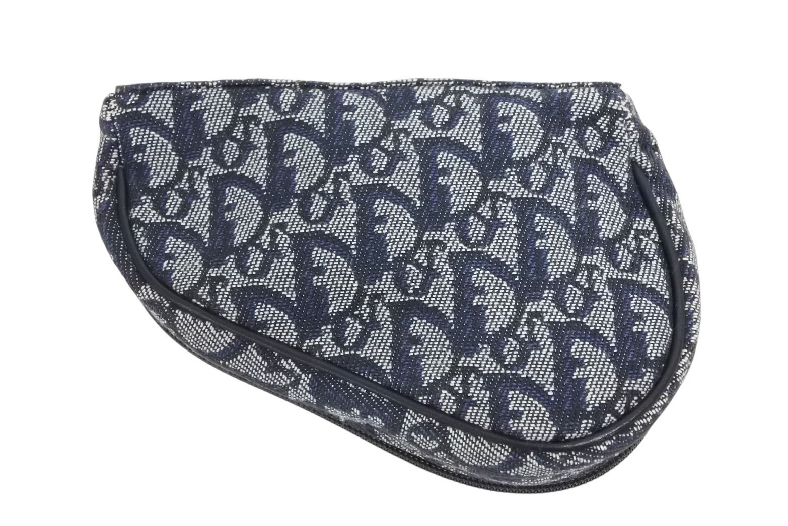 ☆美品・シリアル付☆クリスチャンディオール トロッター サドルポーチ 極美品 ChristianDior クリスチャンディオール サドルポーチ MC1928