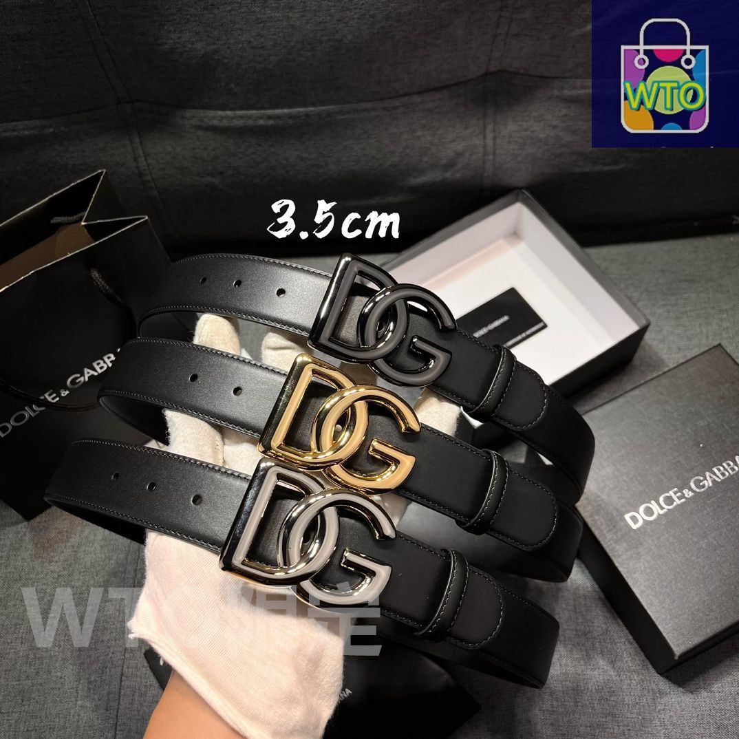 今日特価】Dolce & Gabbana ドルチェ & ガッバーナ レザーベルト