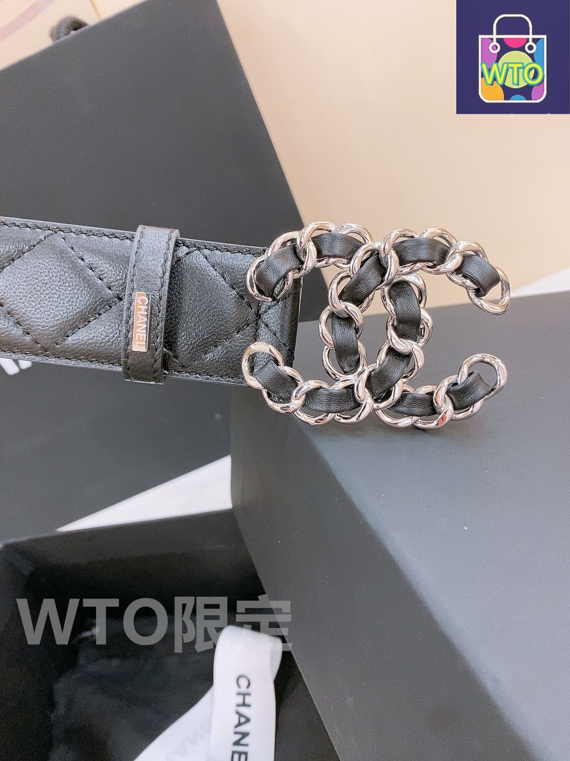 今日特価】Chanel シャネル レザーベルト - メルカリ