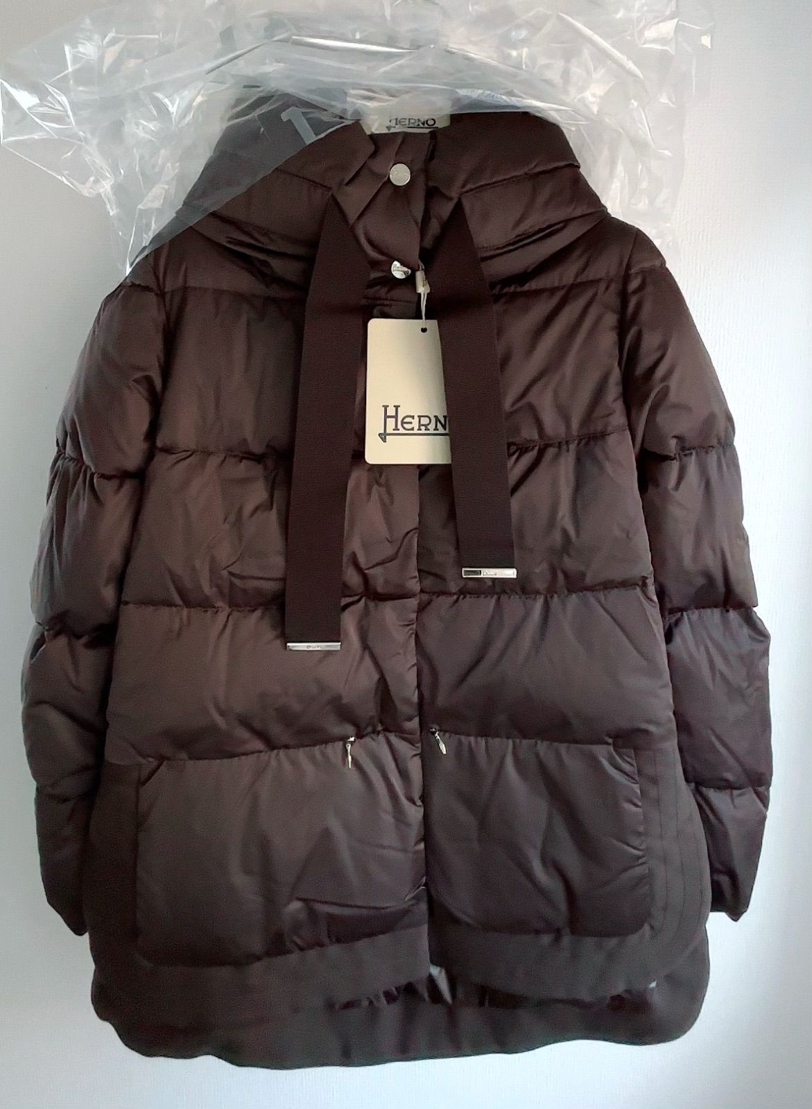 HERNO PI001556D ヘルノ パーカ ジャケット SATIN & CITY GLAMOUR