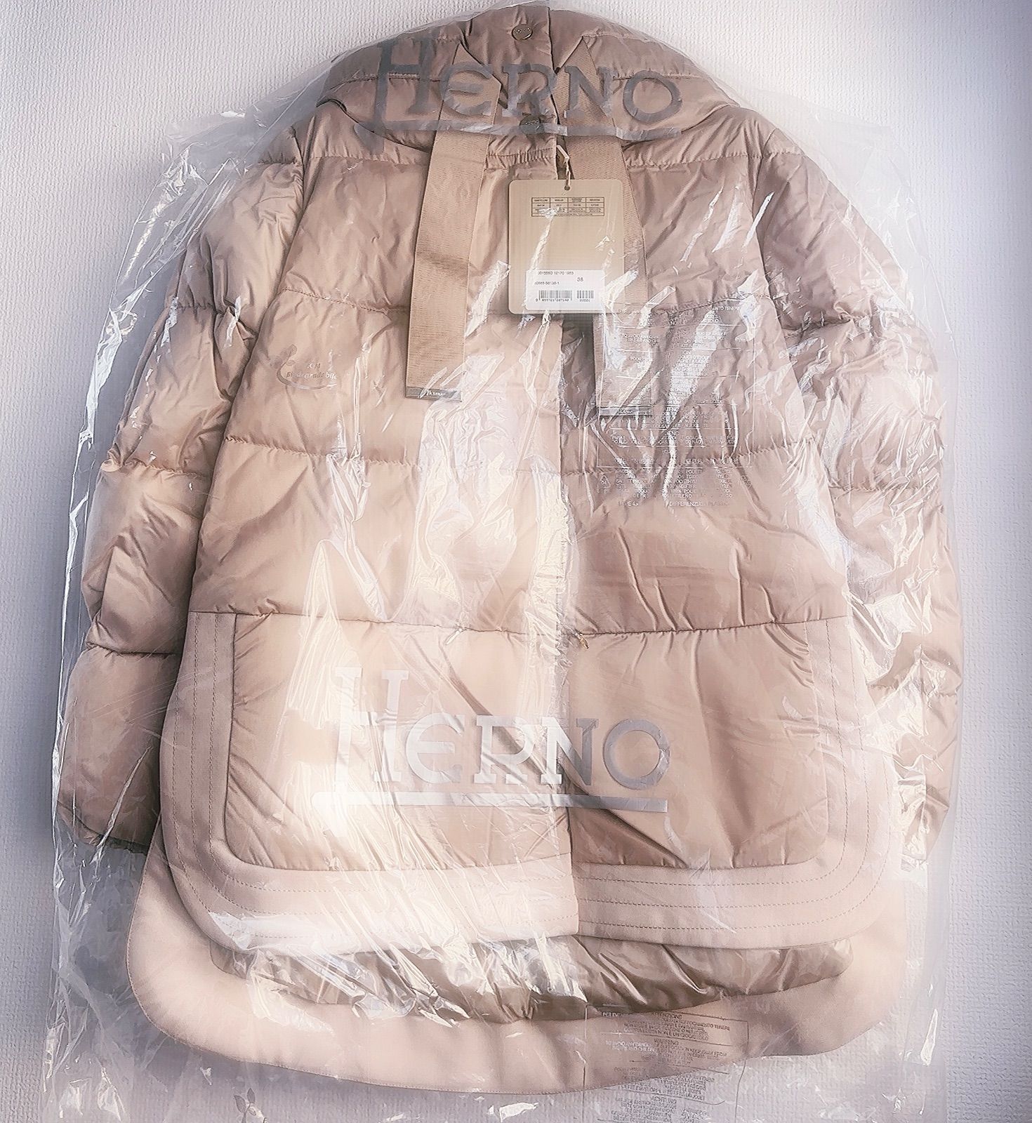 HERNO PI001556D ヘルノ パーカ ジャケット SATIN & CITY GLAMOUR 