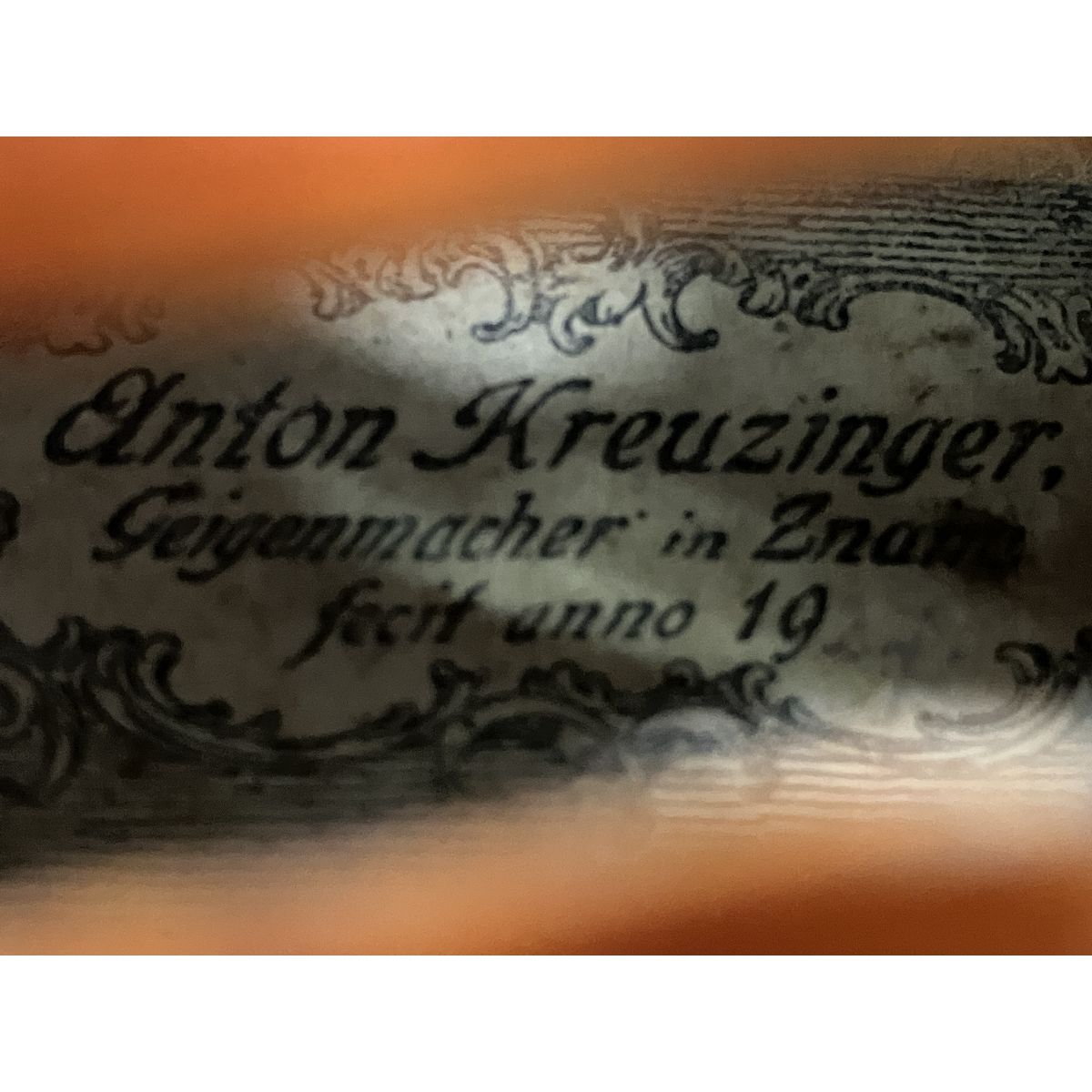 Anton Kreuzinger Anno 1972 4/4 弓 RODERICH PAESOLD 弦楽器