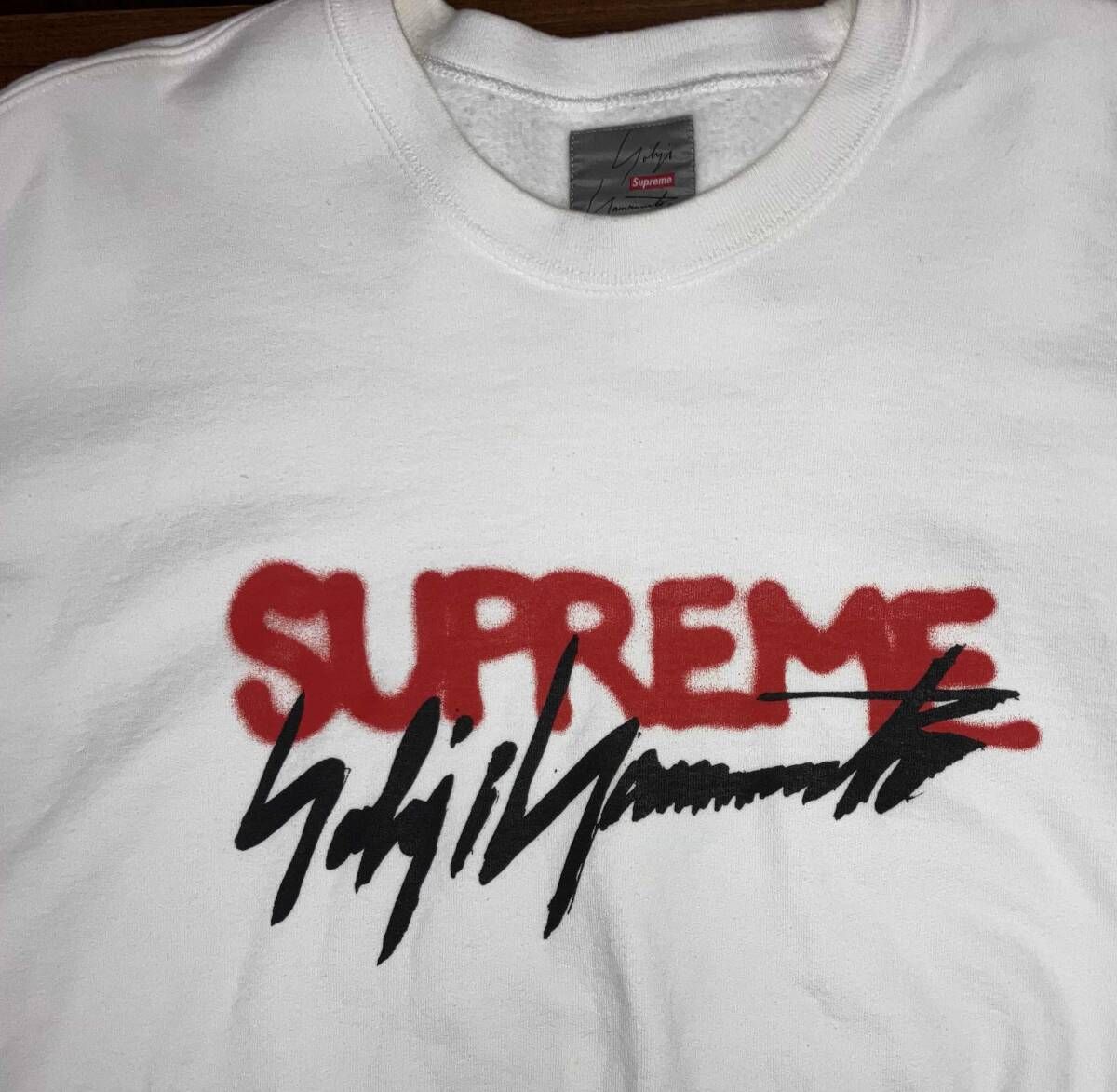 Supreme ×Yohji Yamamoto シュプリーム×ヨウジ ヤマモト／クルーネック 