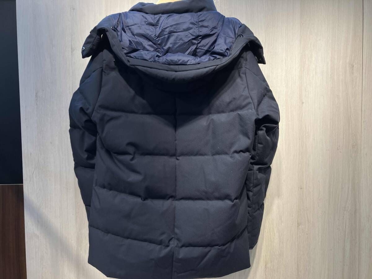 PYRENEX ネイビー／W18P1 ダウンジャケット - メルカリ