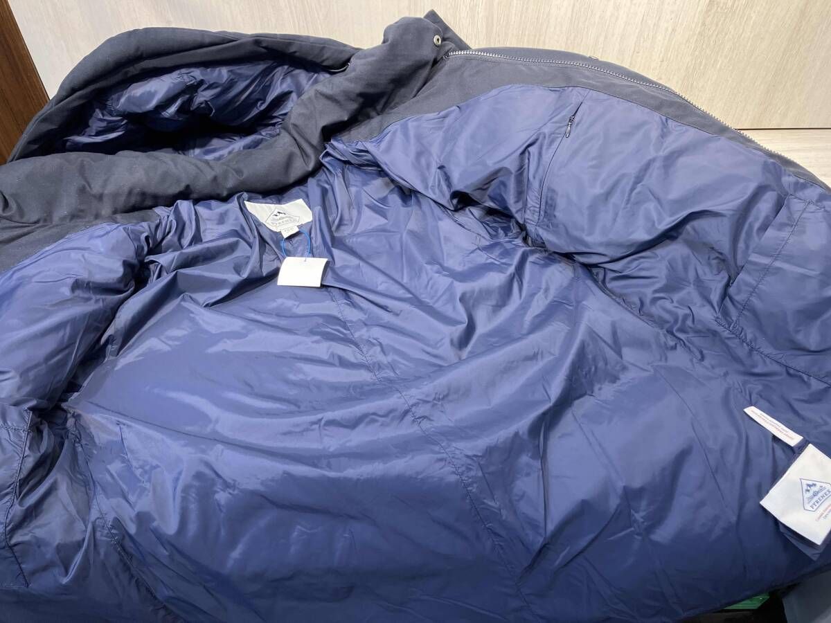 PYRENEX ネイビー／W18P1 ダウンジャケット - メルカリ