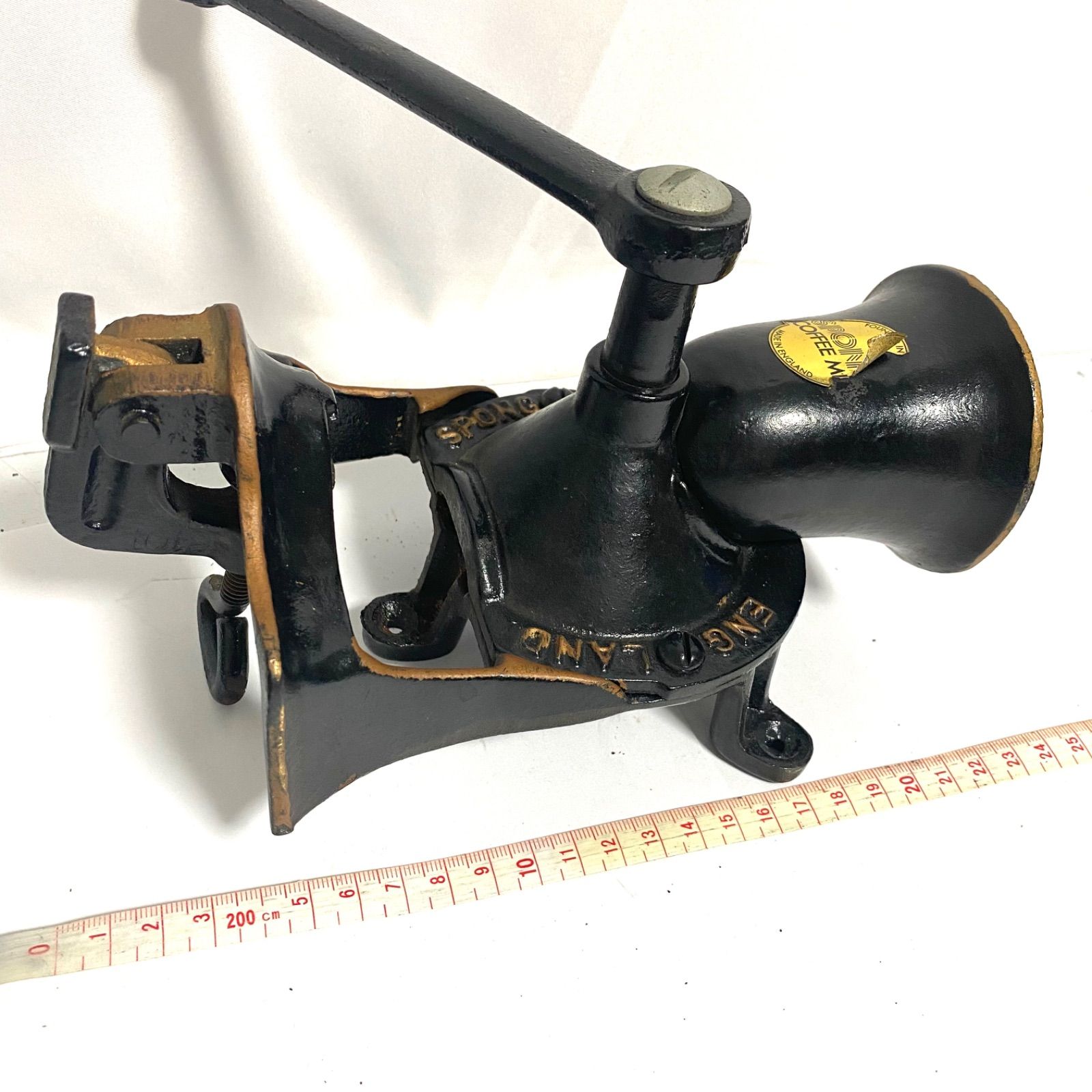 イギリス Spong & Co. Ltd. スポング社 ヴィンテージ 手動コーヒーミル