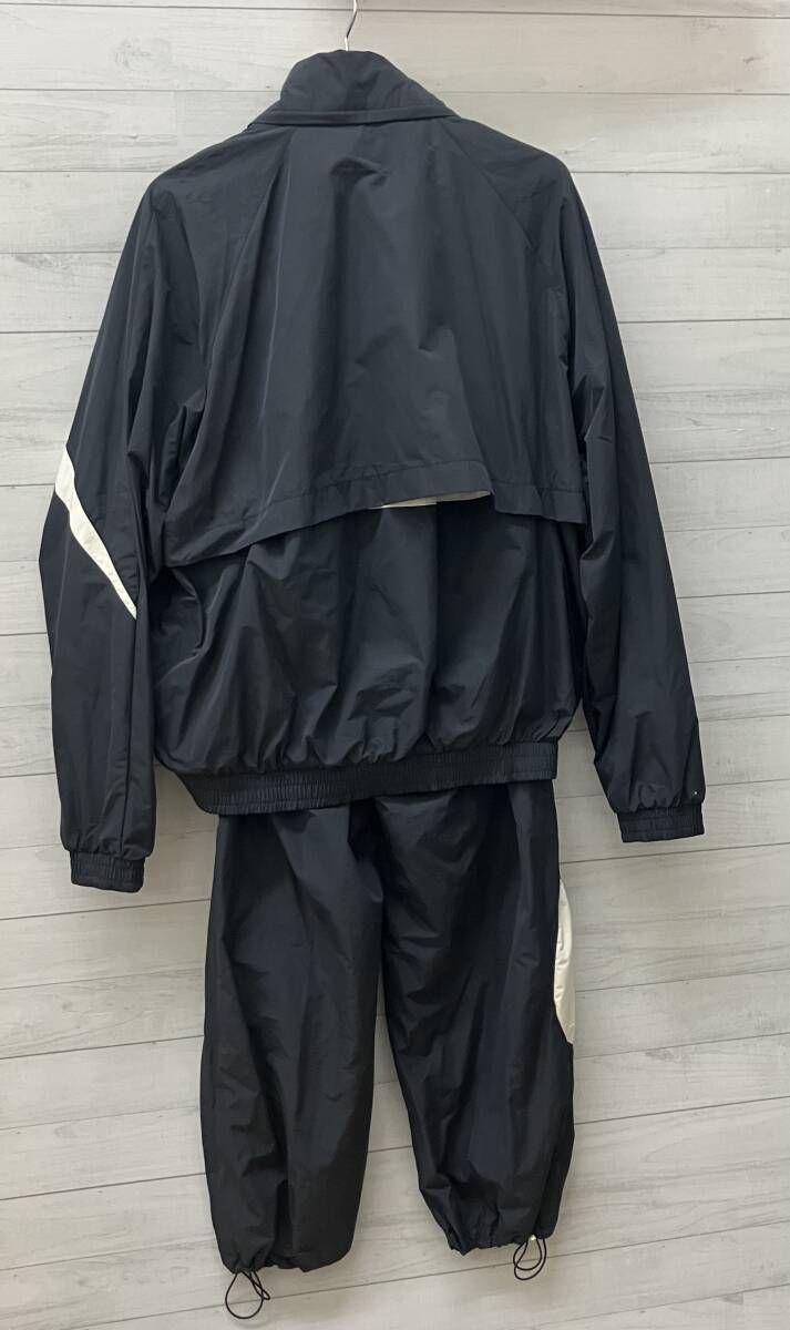 NIKE ナイキ FB 7878-010 セットアップ ブラック 上下ジャ-ジ Lサイズ ホワイト スポーツ