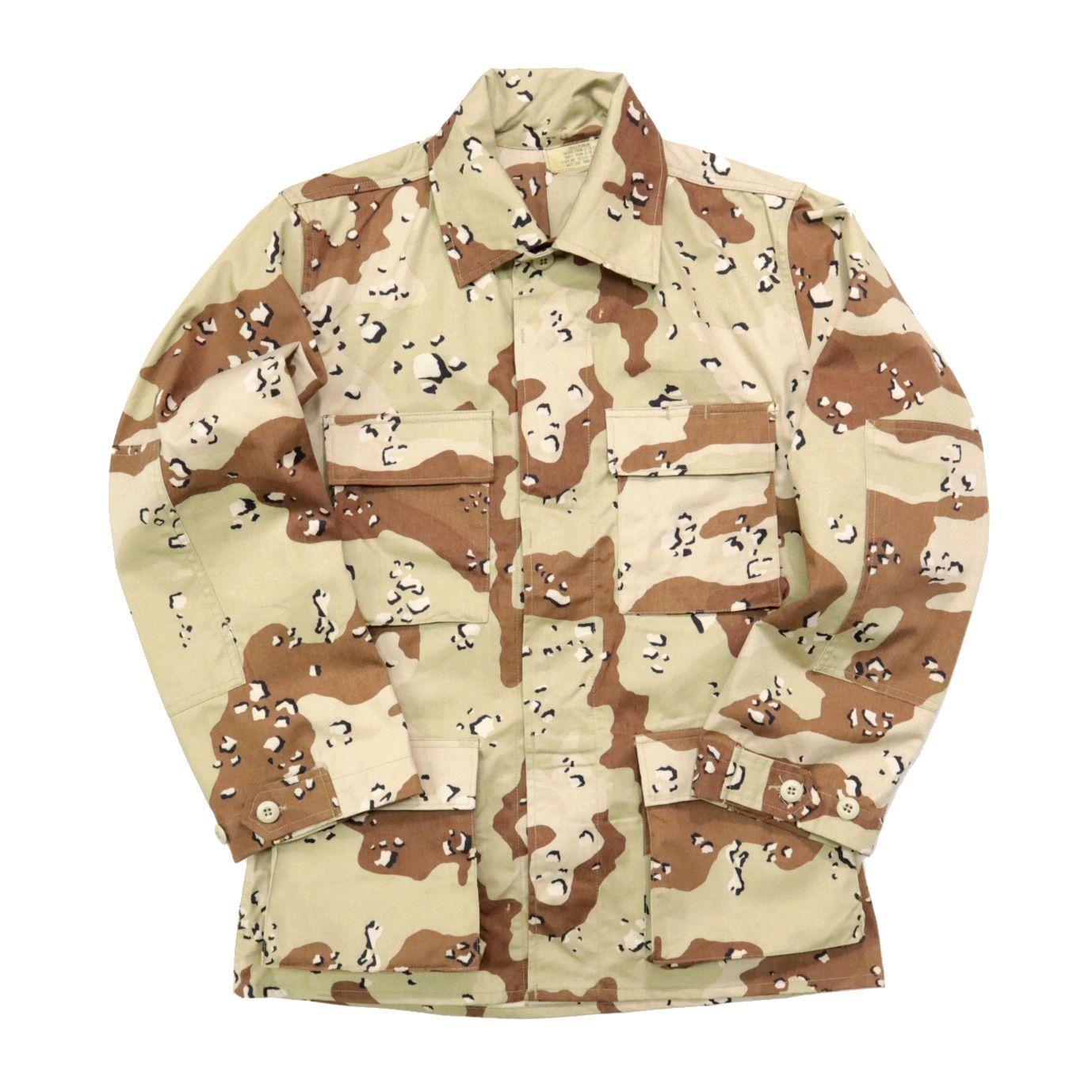 デッドストック 80s US ARMY BDU ジャケット 米軍 チョコチップ 迷彩