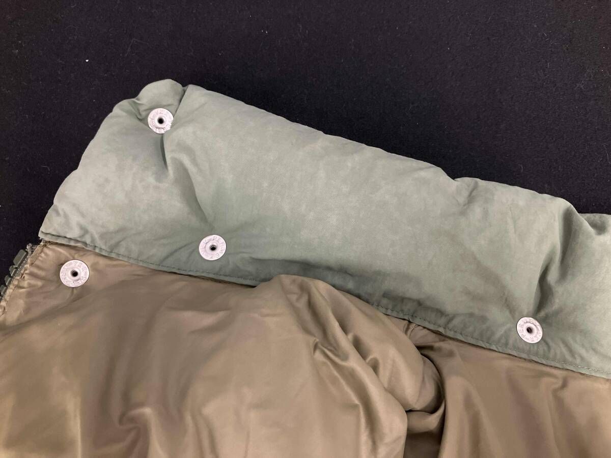 THE NORTH FACE ダウンジャケット ナイロン グリーン ND91637 Sサイズ