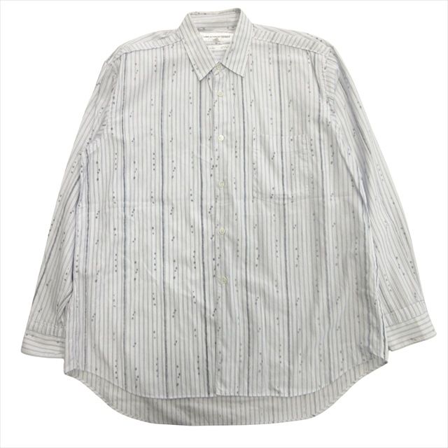 【90’s】COMME des GARCONS SHIRT ストライプシャツ コムデギャルソンシャツ COMME des GARCONS SHIRT 90's フロッキー