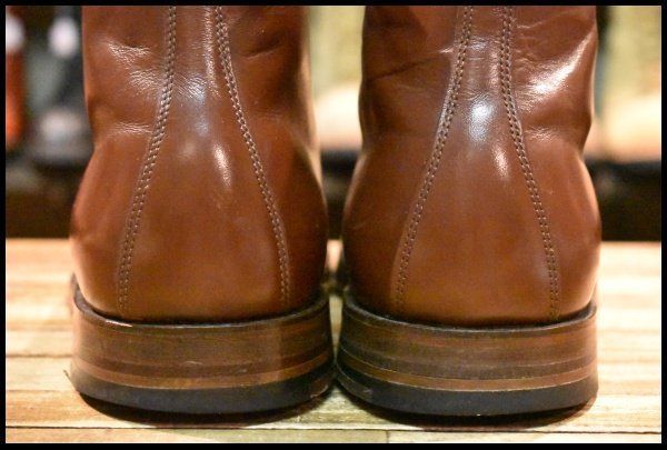 ALDEN レースアップブーツ ブラウン 86002H 6 1/2 7D 良品 LEATHER SOUL別注】ALDEN オールデン 45172 レースアップ