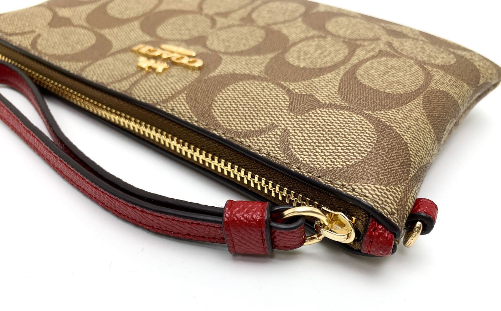 COACH COACH シグネチャー リストレット&ポーチ ブラウン系 コーチ 
