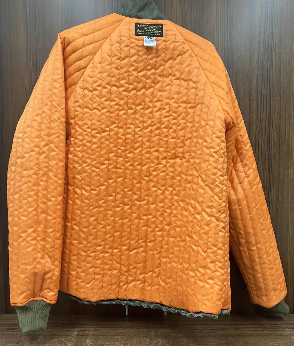 SAPEur サプール／フライトジャケット／サイズL