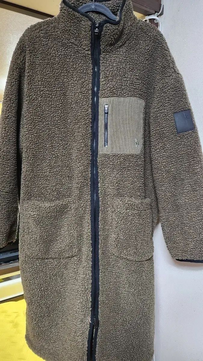 HAZZYS へジス ロング ボア素材コート