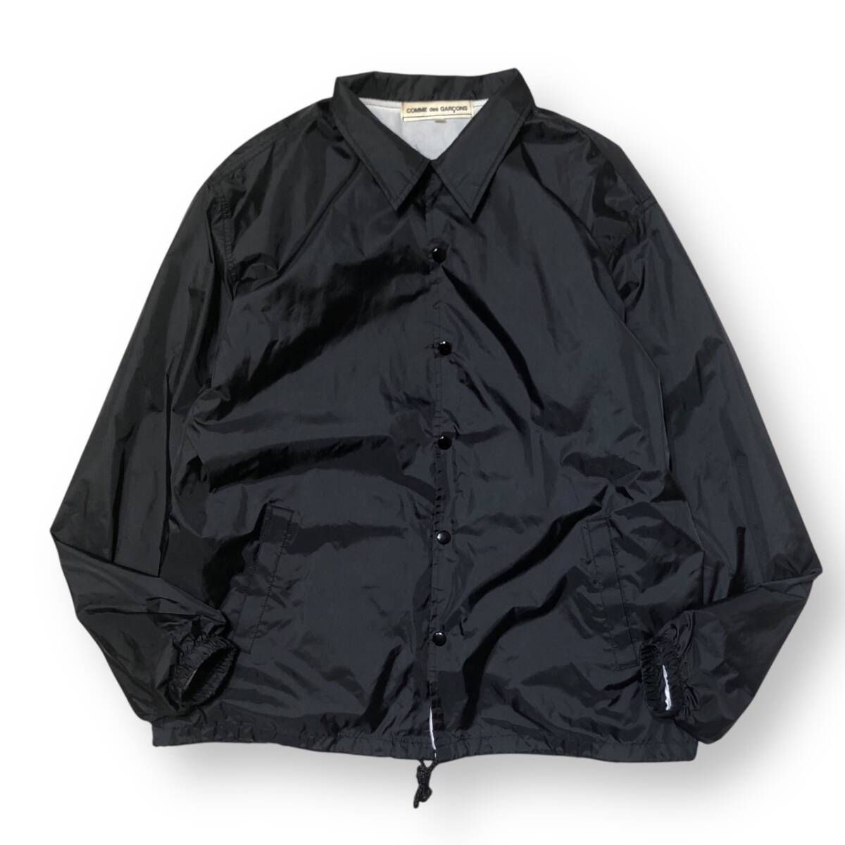 21ss COMME 節約 des GARCONS Coach Jacket Black size L 復刻 ゲリラ