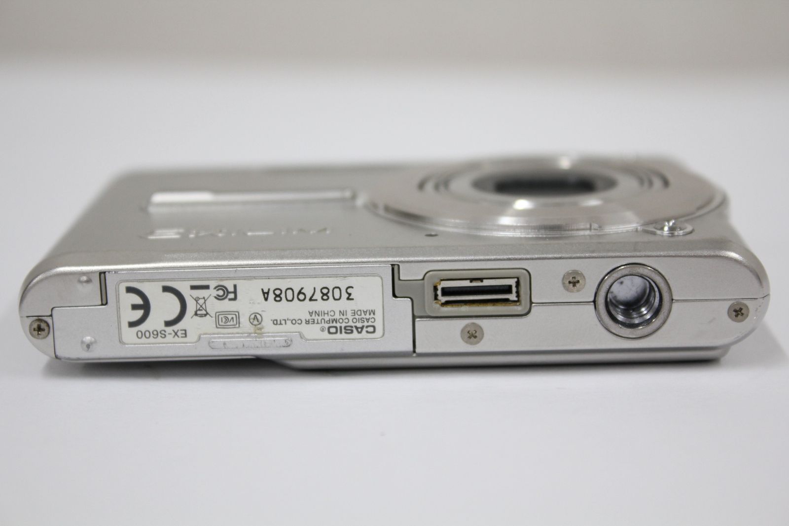 返品保証】 カシオ Casio EXILIM EX-S600 3x コンパクトデジタルカメラ 