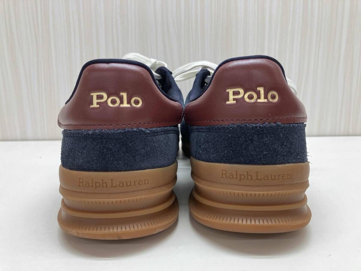 Polo Ralph Lauren ポロ ラルフローレン スニーカー Heritage Aera ヘリテージ アエラ 27cm ネイビースエード