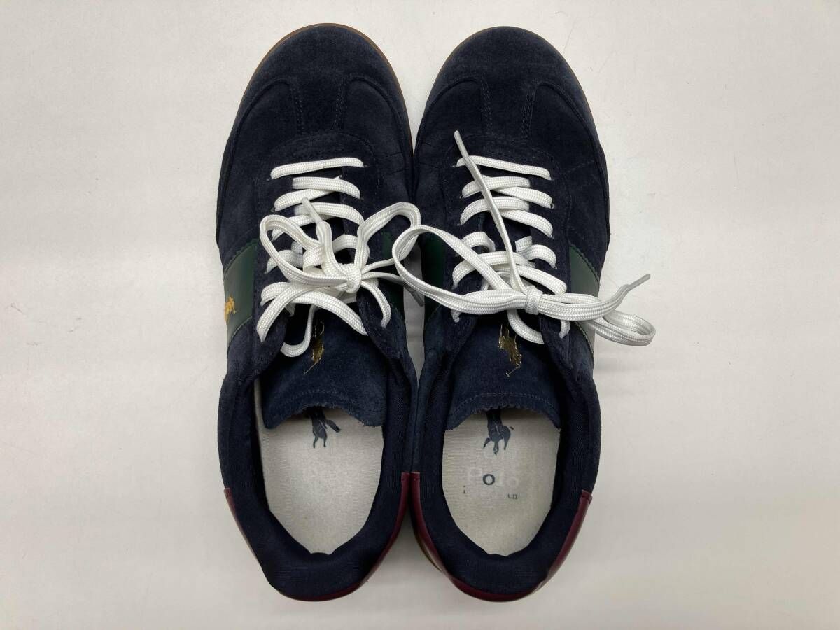 Polo Ralph Lauren ポロ ラルフローレン スニーカー Heritage Aera ヘリテージ アエラ 27cm ネイビースエード