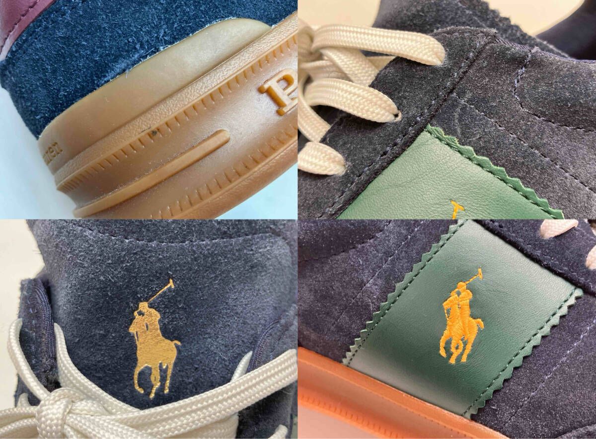 Polo Ralph Lauren ポロ ラルフローレン スニーカー Heritage Aera ヘリテージ アエラ 27cm ネイビースエード