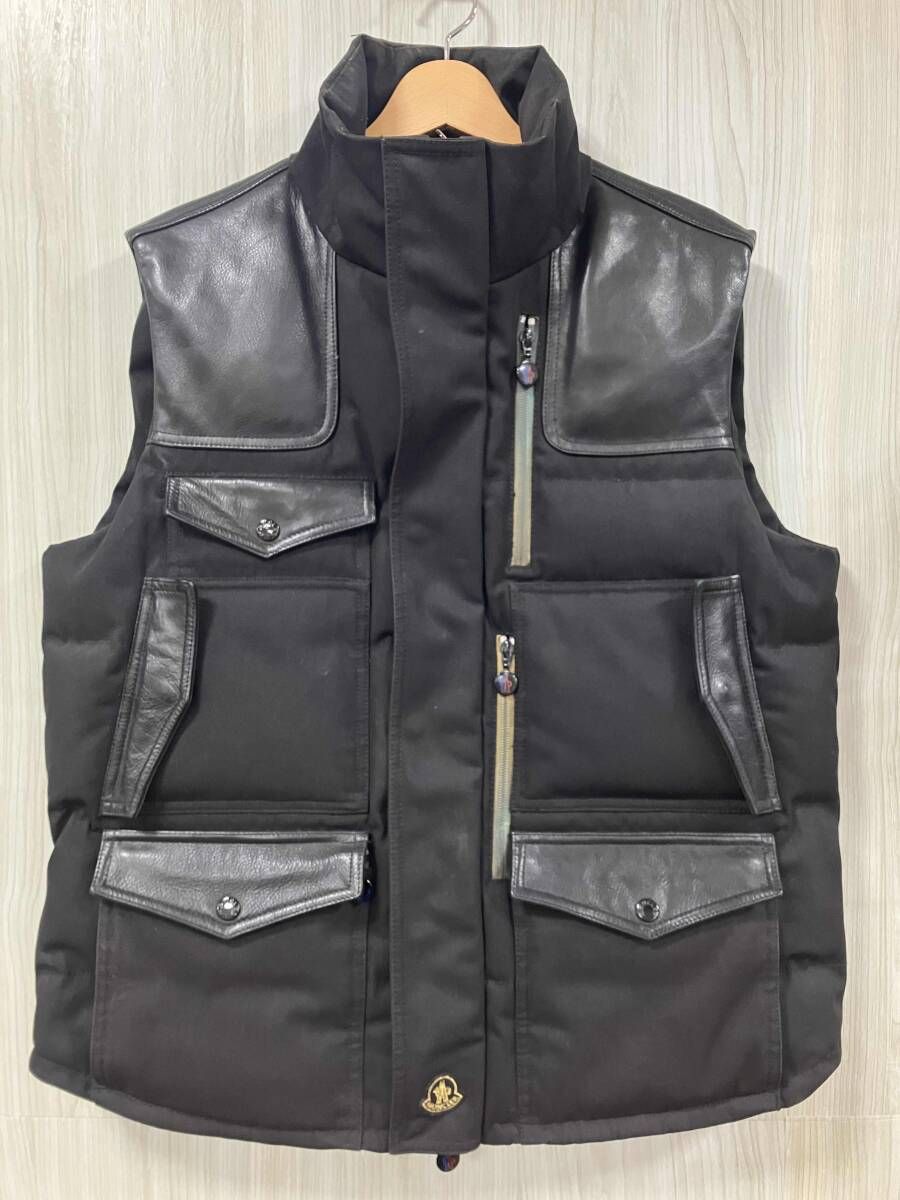 MONCLER モンクレール ダウンベスト GILET ブラック サイズ4