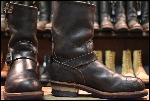 7D 良品 PT83 縦羽タグ 86年3月刻印】レッドウィング 2268 エンジニア