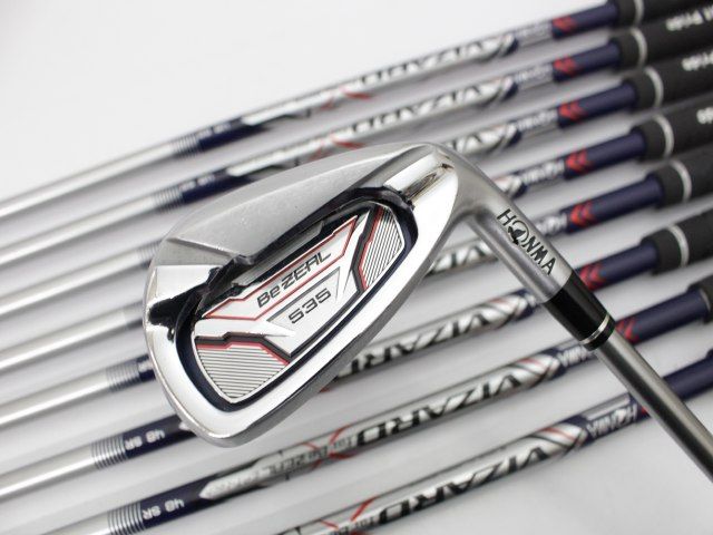中古】[B-ランク] アイアンセット ホンマ Be ZEAL 535/VIZARD 9S/SR