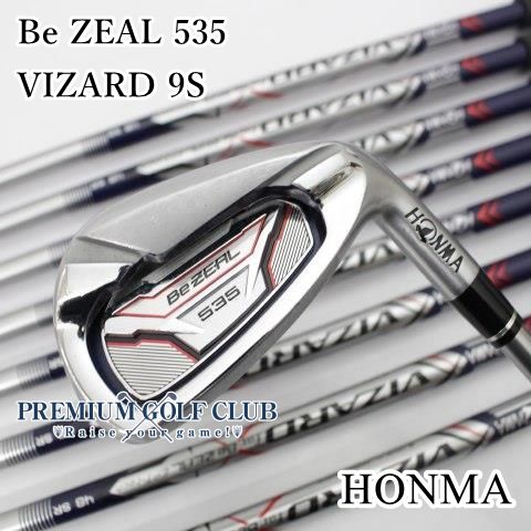 中古】[B-ランク] アイアンセット ホンマ Be ZEAL 535/VIZARD 9S/SR
