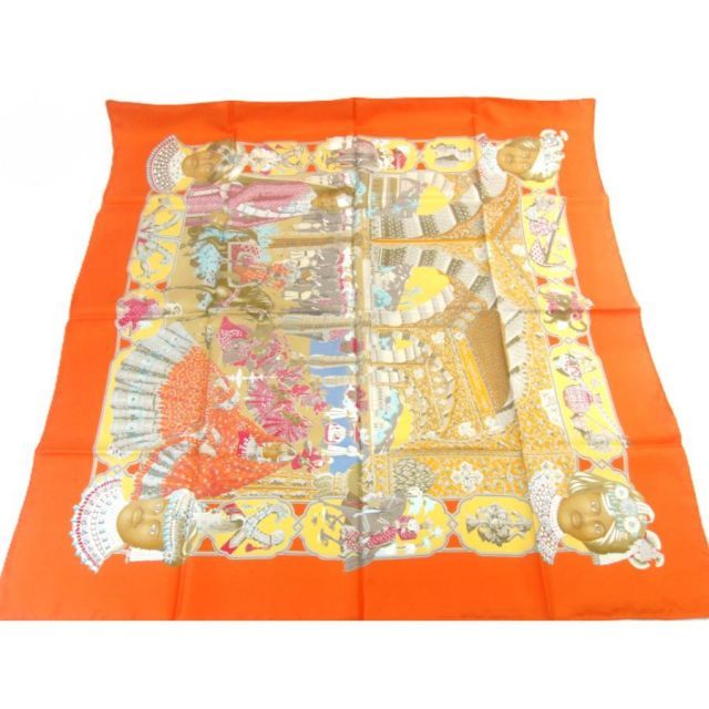 マハラジャ　カレ　スカーフ 90cm マハラジャ カレ スカーフ 90cm マハラジャ カレ スカーフ 90cm 楽天