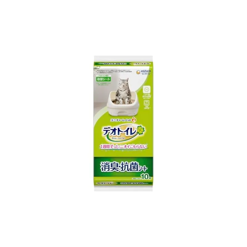 1週間消臭・抗菌デオトイレ取替専用消臭シート10枚×4袋 0 住宅設備 1週間消臭・抗菌デオトイレ取替専用消臭シート10枚