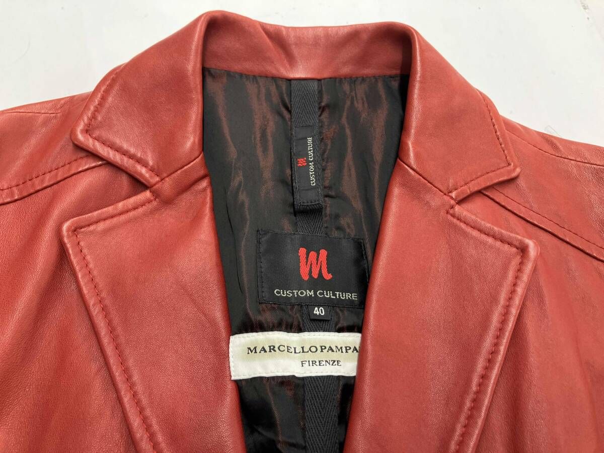 MARCELLO PAMPALONI テーラードジャケット マルセロパンパローニ