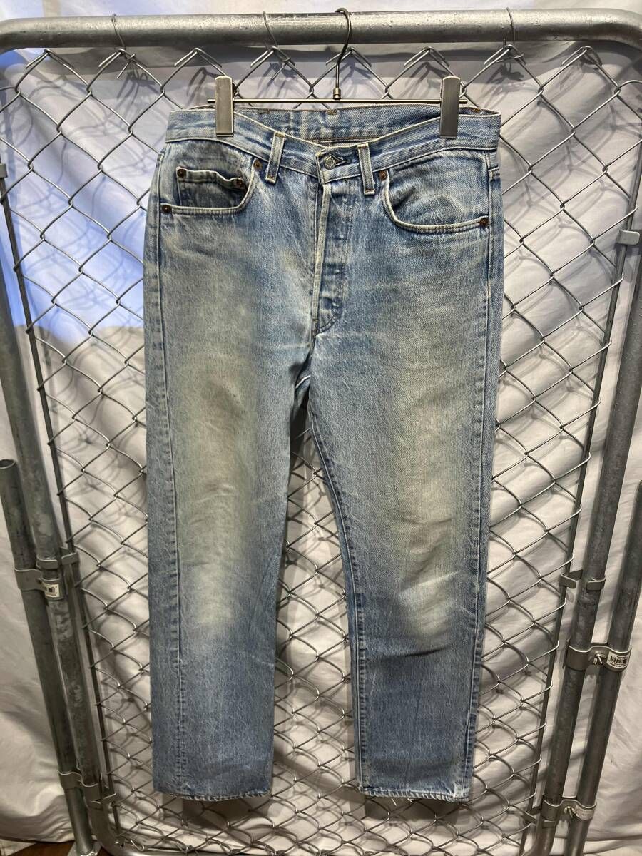 80s LEVI'S リーバイス 501 黒カン 刻印532 ジーンズ インディゴブルー w31