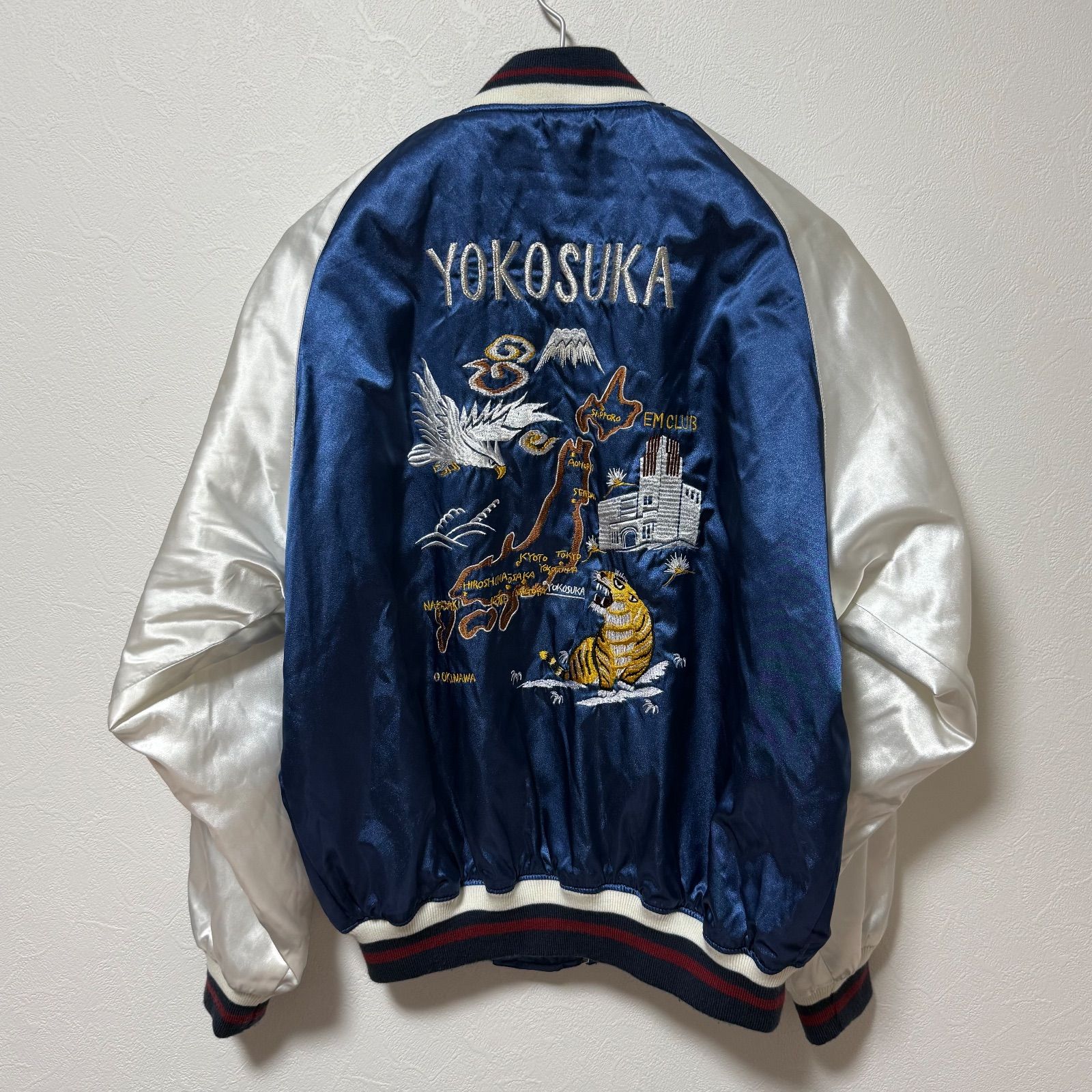 横須賀プリンス商会 スカジャン 日本製 刺繍 中綿入り 横須賀プリンス商会 スカジャン 日本製 刺繍 中綿入り 横須賀 プリンス