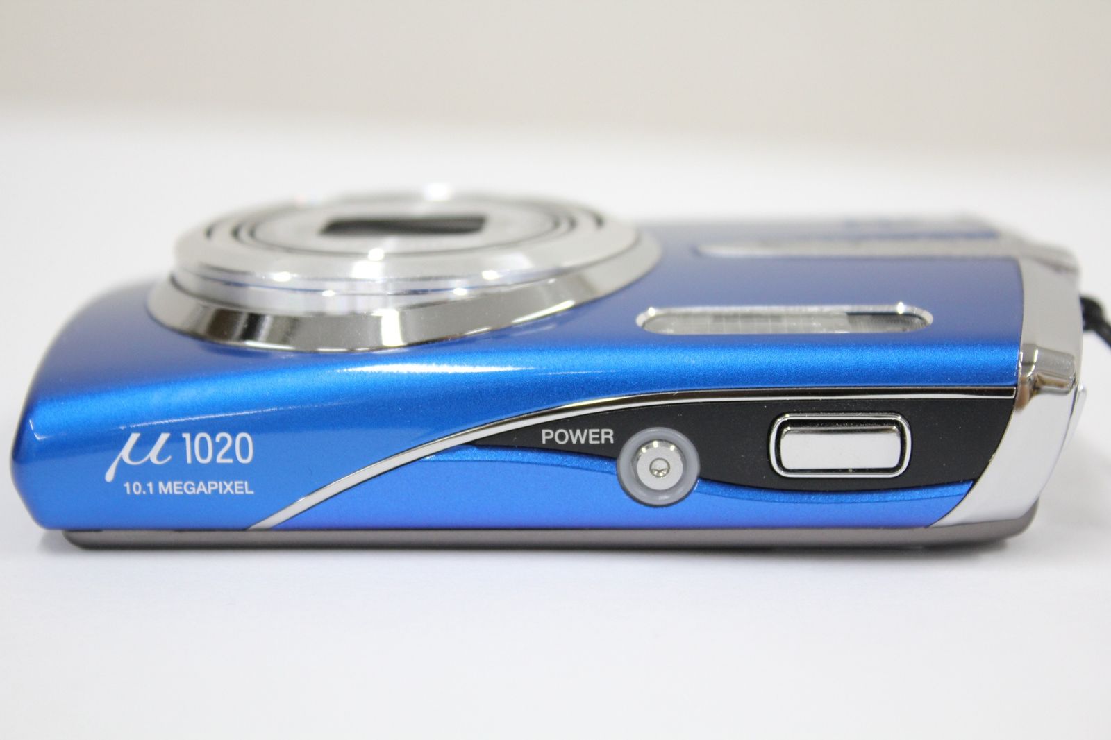 返品保証】 オリンパス Olympus μ mju 1020 ブルー 7x コンパクト